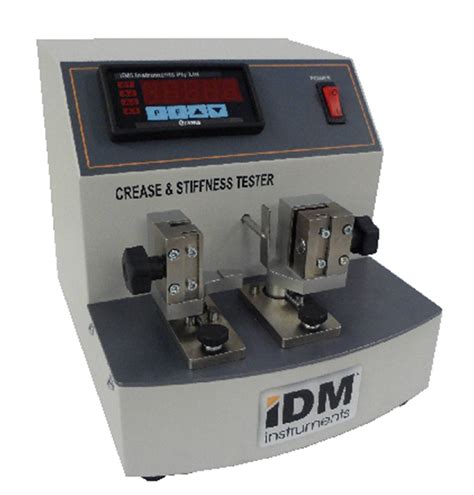 IDM's Crease & Stiffness Tester 